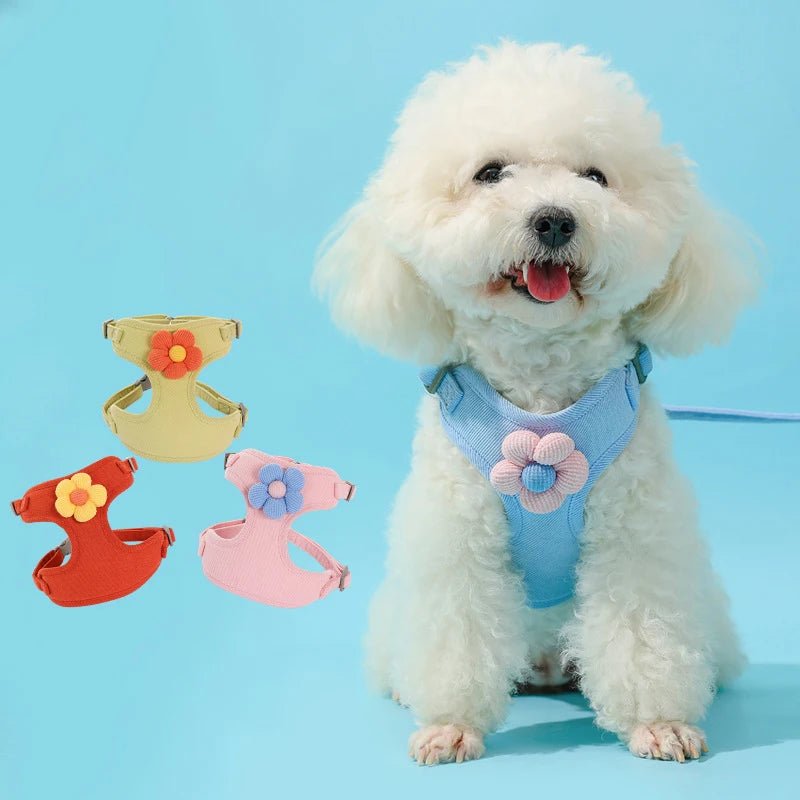 "Blossom Pet Harness - For Dogs & Cats" - PIGPETKIT